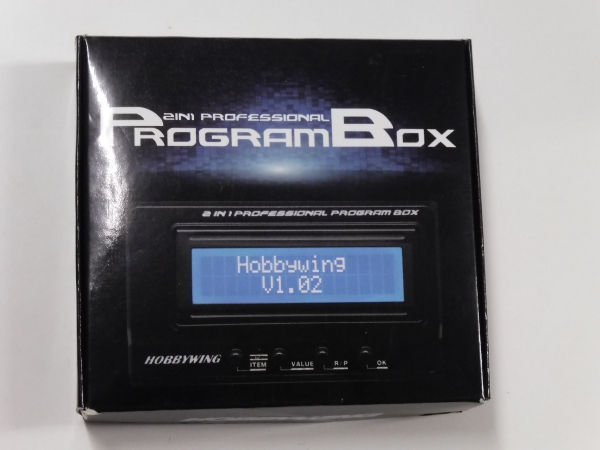 Hobbywing programming box # 86020090